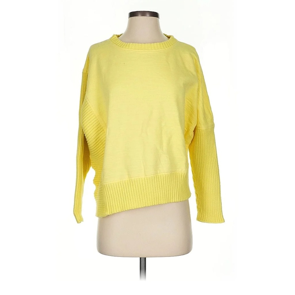 Neon Buddha asymmetrical sweater. Super fun find!